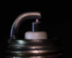Spark plug firing