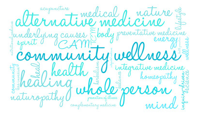 Community Wellness Word Cloud