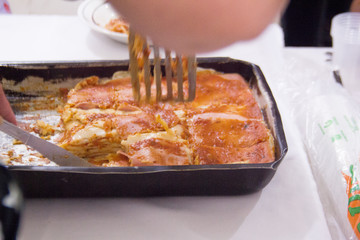 Lasagna, Brazilian food