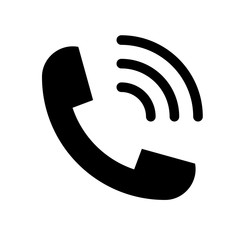 Ringing Phone Vector (Live Stroke Path)