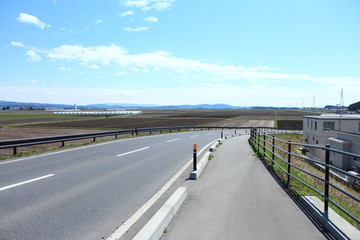田舎　道路