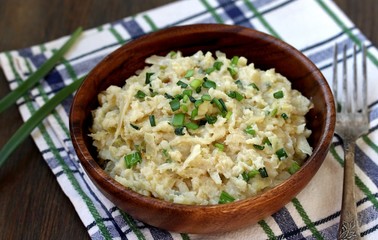 homemade crumpled potatoes with cabbage and green onions. Colcannon Irish Mashed Potatoes St Patrick day food. puree with green onions