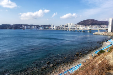 Fototapeta na wymiar Jeolyeong Coastal Trail