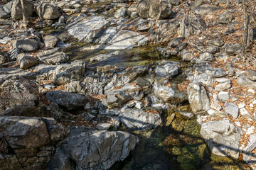 Sinbulsan falls national recreational forest creek