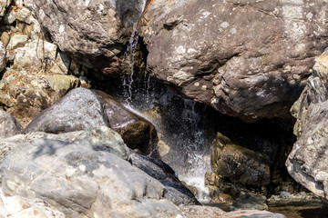 Sinbulsan falls national recreational forest creek