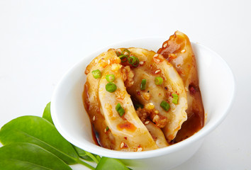 Delicious Chinese cuisine, chili dumplings