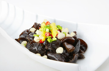 Delicious Chinese cuisine, salad dish fungus