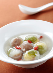 Delicious Chinese cuisine, dumplings