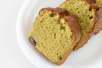 抹茶のパウンドケーキ