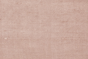 Fototapeta na wymiar Brown linen fabric texture or background.