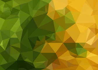 Polygonal juicy background