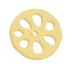 レンコンの断面