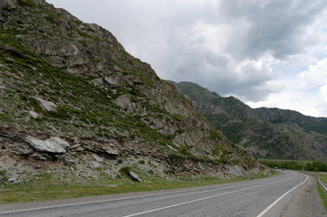 Chui tract in the Republic of Altai, Siberia, Russia