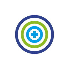 Medical logo icon vector template