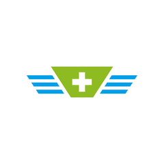 Medical logo icon vector template