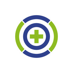 Medical logo icon vector template