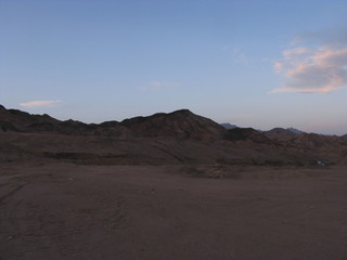 Fototapeta na wymiar Desierto de Dahab, montañas de Egipto