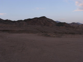 Desierto de Dahab, montañas de Egipto