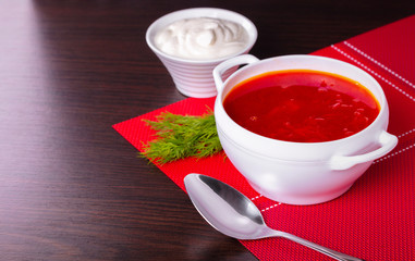 red borsch, ukrainian cuisine