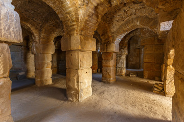 Ruins of the ancient Uthina (Oudna, Oudhna) town, Tunisia