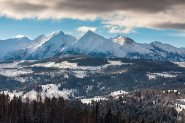 Tatra Mountains view