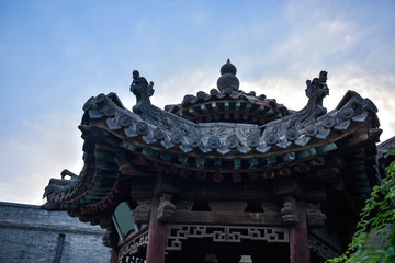 Chinese Ancient Architecture under Night