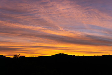 Sonnenuntergang in Dahn