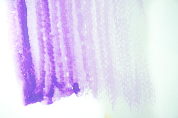 Abstract watercolour background hand-drawn on white watercolour paper.