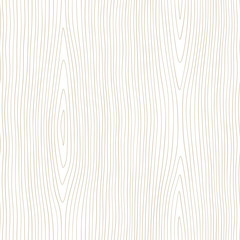Seamless wooden pattern. Wood grain texture. Dense lines. Abstract background. Vector illustration
