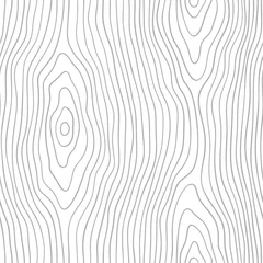 Wall murals Wooden texture Seamless wooden pattern. Wood grain texture. Dense lines. Abstract background. Vector illustration