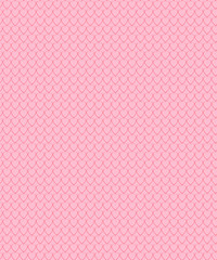 Romantic seamless pattern. Vector pattern with heart shape. Hand drawn pattern. 