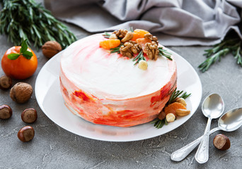 Sweet carrot cake