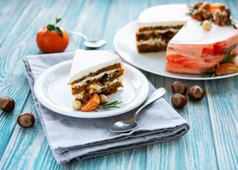Sweet carrot cake