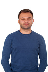 Obraz premium Young man wearing casual outfit