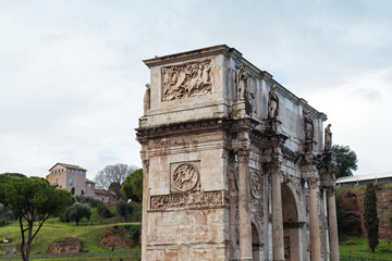 Fototapeta na wymiar Roman forum, Italy