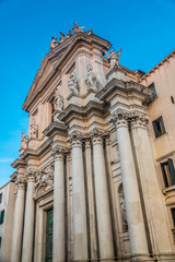 Fototapeta na wymiar The church of Santa Maria Assunta, known as I Gesuit, Venice, capital of the Veneto region, a UNESCO World Heritage Site, northeastern Italy