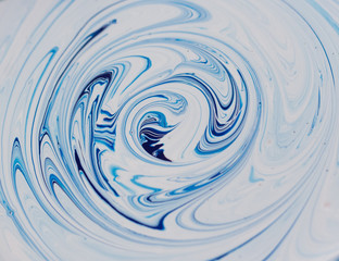 white blue pattern abstract paint color swirl 