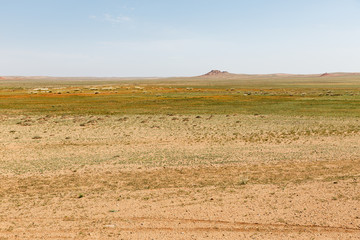 Obraz premium desert landscape Gobi desert Inner Mongolia China