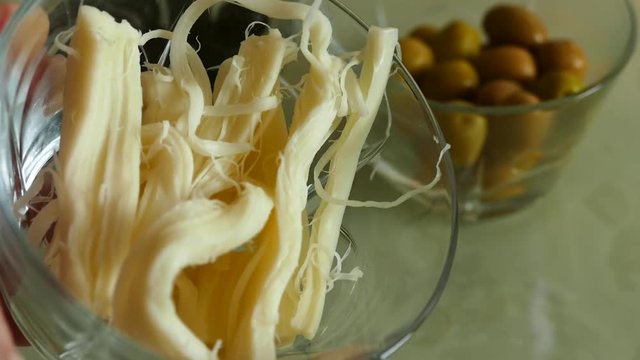 turkey specific type of cheese wire cheese, string cheese,