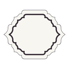 Obraz premium elegant frame isolated icon