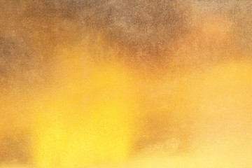 Gold abstract background or texture and gradients shadow