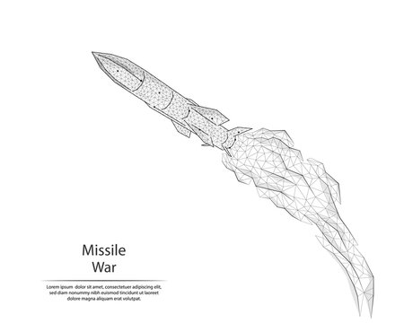 Nuclear Missile Doodle Drawing Blue Line Stock Photo Picture And Royalty  Free Image Image 154134302