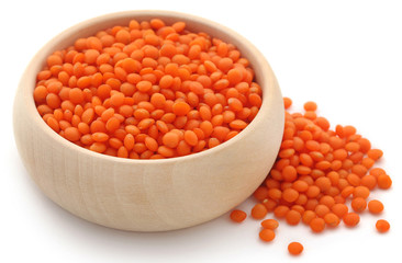 Fresh organic lentil