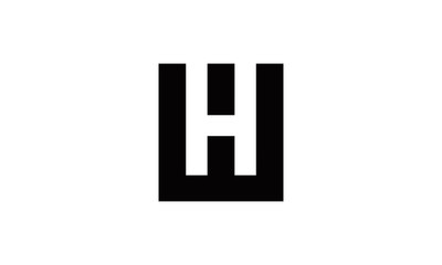 HW abstract logo