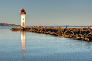 Phare de la pointe des Onglous - Marseillan - Herault en Occitanie