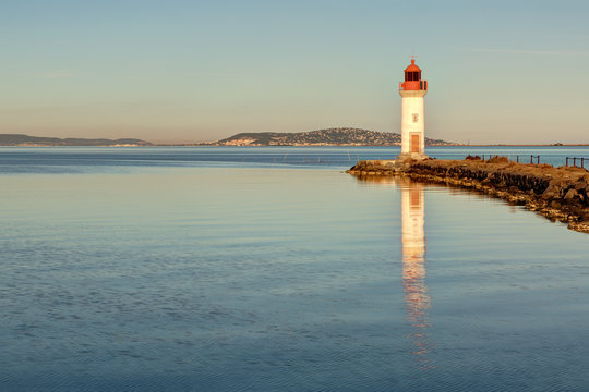 Phare de la pointe des Onglous - Marseillan - Herault en Occitanie