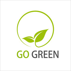 Leave Gogreen Design Template Element