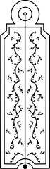 Masonic symbol of Junior Warden for Blue Lodge Freemasonry
