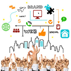 Business and teamwork concept