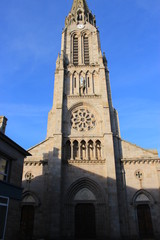 Fototapeta na wymiar Eglise Notre Dame, Pleudihen-sur-Rance